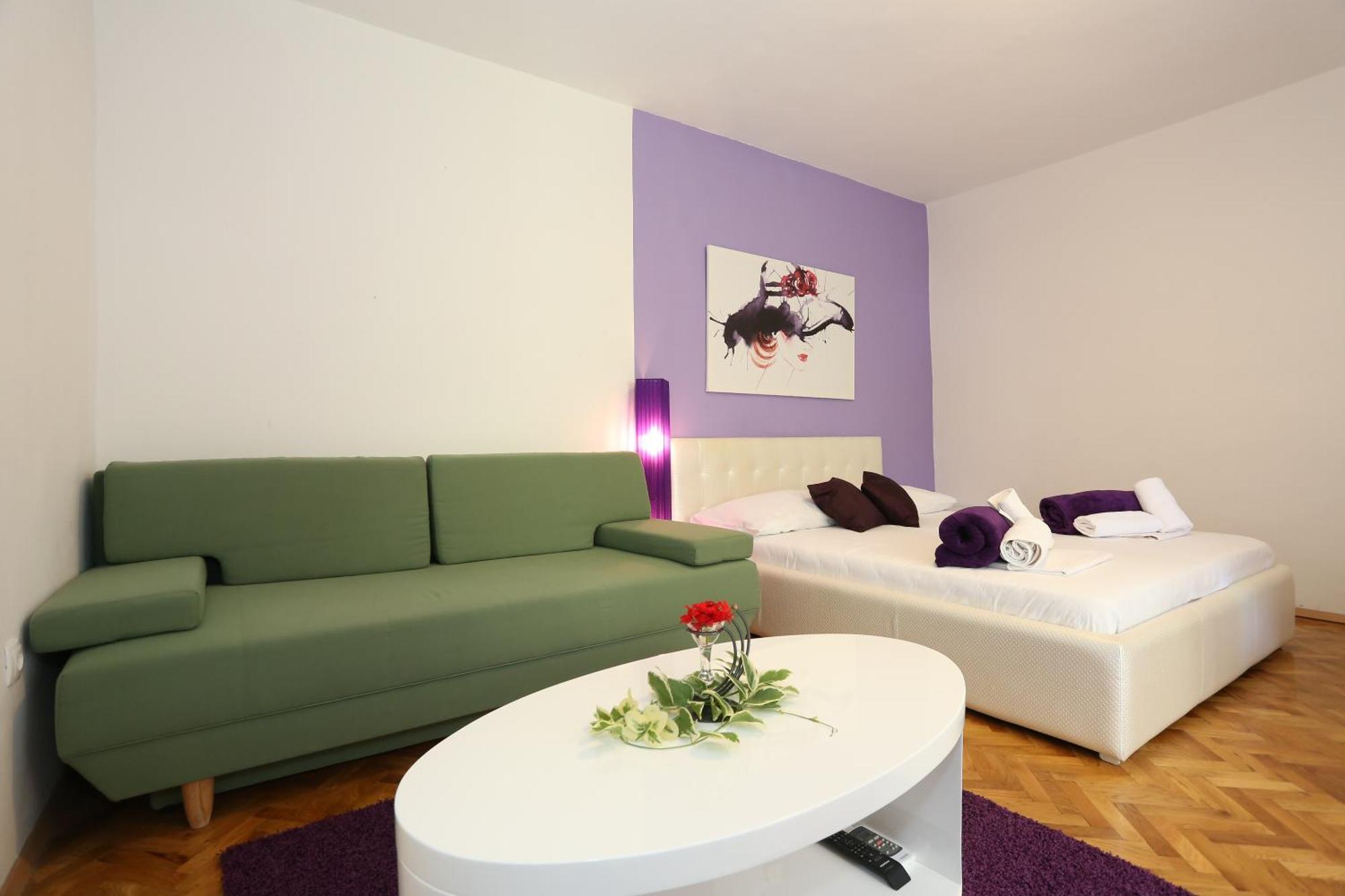 Apartments Maruna Self Check-In Zadar Rum bild