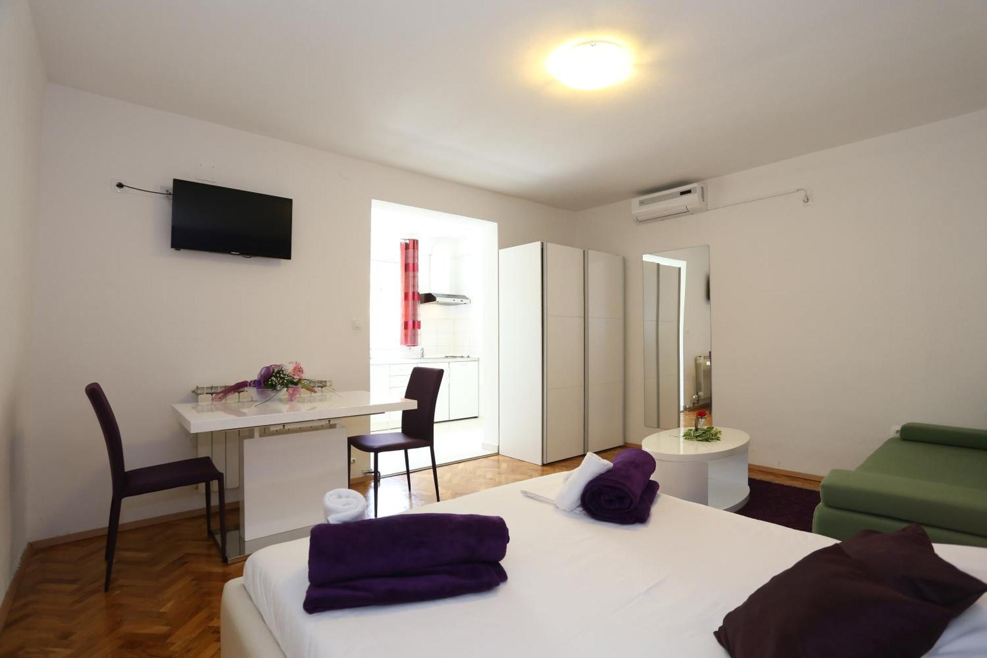 Apartments Maruna Self Check-In Zadar Rum bild