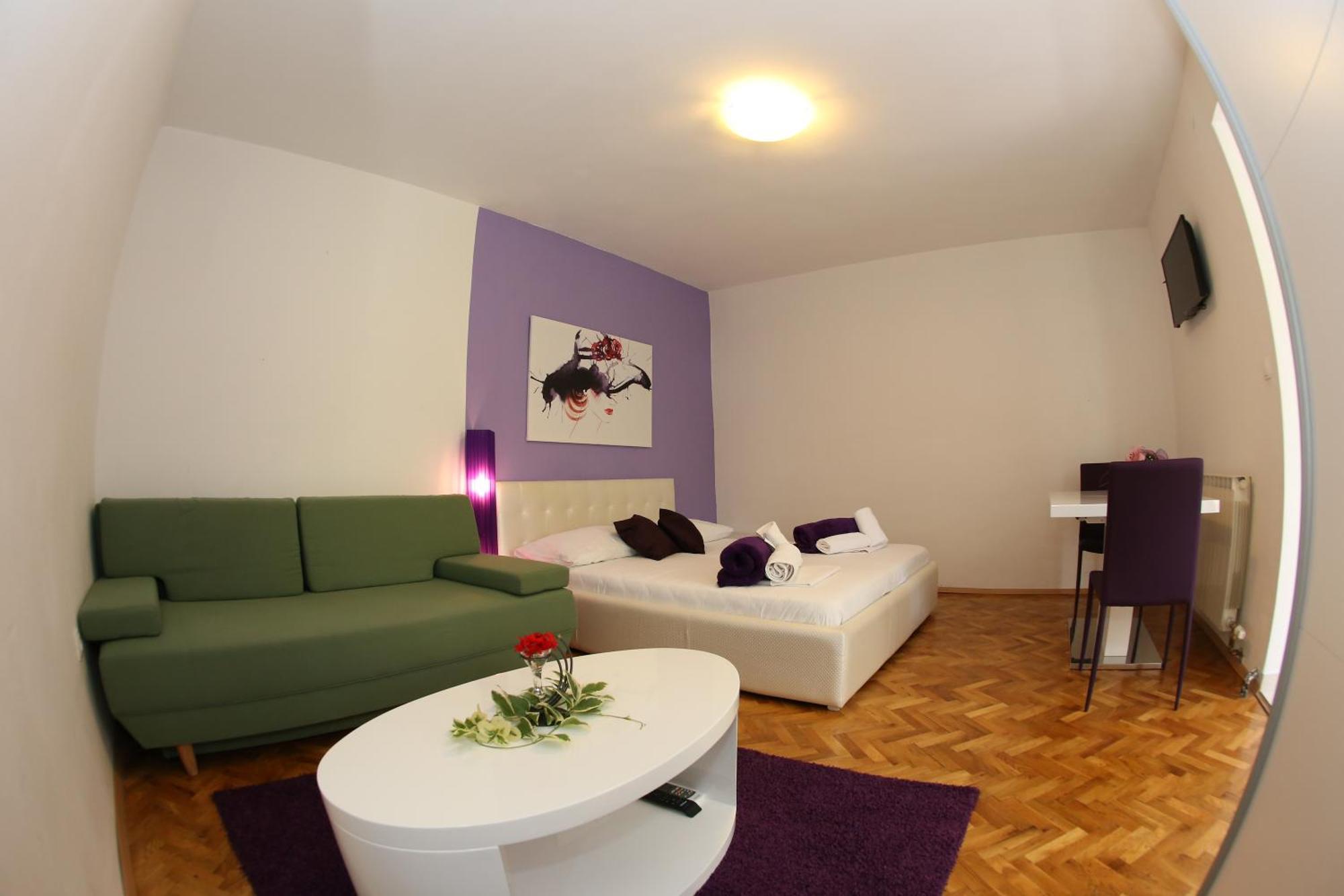 Apartments Maruna Self Check-In Zadar Rum bild
