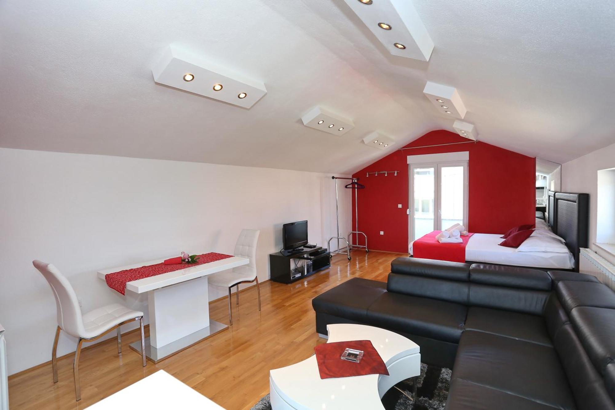 Apartments Maruna Self Check-In Zadar Rum bild